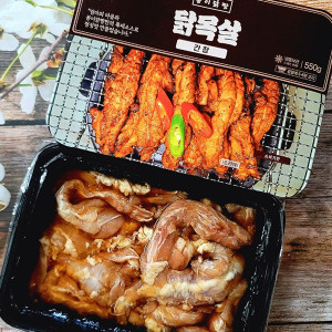  봉이 국내산 특수부위 닭목살간장 550gx2팩