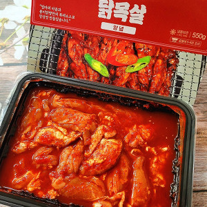  봉이 국내산 특수부위 닭목살양념 550gx2팩